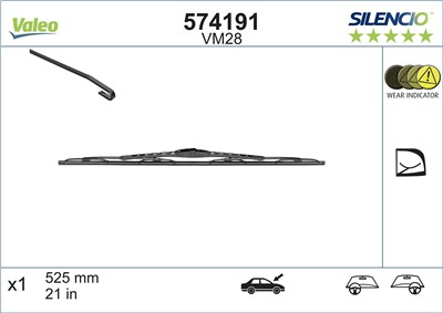 VALEO 574191 Číslo výrobce: VM28. EAN: 3276425741911.