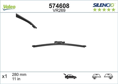 VALEO 574608 Číslo výrobce: VR269. EAN: 3276425746084.