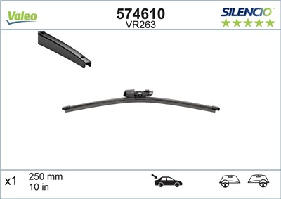 VALEO 574610 Číslo výrobce: VR263. EAN: 3276425746107.