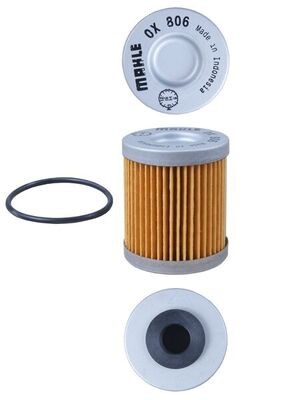 MAHLE ORIGINAL OX 806D Číslo výrobce: 72407322. EAN: 4009026958056.