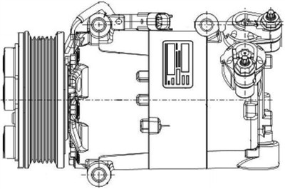 MAHLE ORIGINAL ACP 1360 000P Číslo výrobce: 351334391. EAN: 4057635039192.