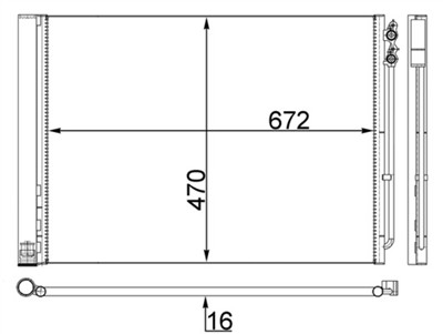 MAHLE ORIGINAL AC 567 000S Číslo výrobce: 351309144. EAN: 4057635024426.