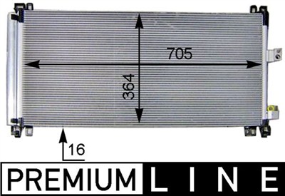 MAHLE ORIGINAL AC 597 000P Číslo výrobce: 351309571. EAN: 4057635024655.