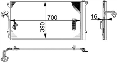 MAHLE ORIGINAL AC 659 000S Číslo výrobce: 351317464. EAN: 4057635025355.