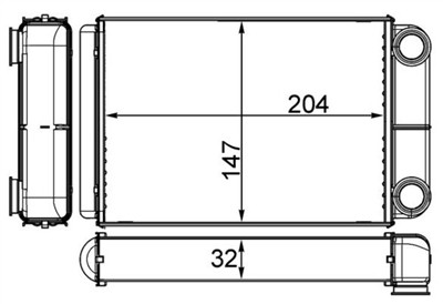 MAHLE ORIGINAL AH 258 000S Číslo výrobce: 351511694. EAN: 4057635047531.