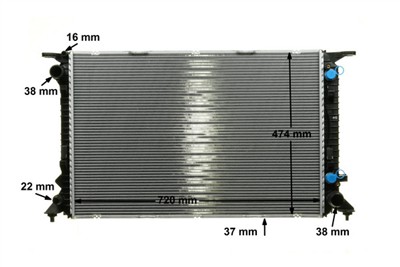 MAHLE ORIGINAL CR 1134 000P Číslo výrobce: 376754751. EAN: 4057635093439.