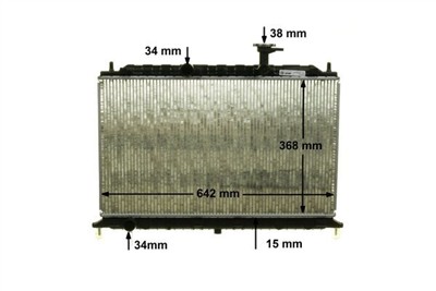 MAHLE ORIGINAL CR 1303 000P Číslo výrobce: 376762441. EAN: 4057635095068.