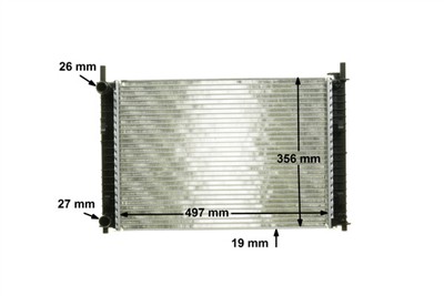 MAHLE ORIGINAL CR 1354 000P Číslo výrobce: 8MK 376 764-291. EAN: 4057635095655.