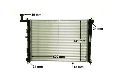 MAHLE ORIGINAL CR 1366 000P Číslo výrobce: 8MK 376 764-451. EAN: 4057635095839.