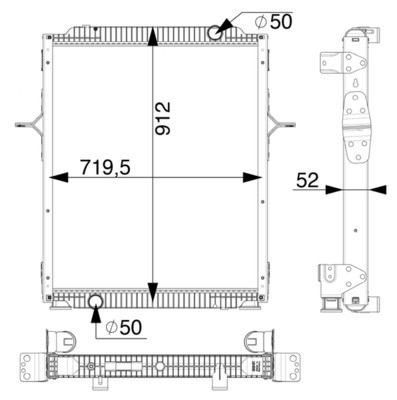 MAHLE ORIGINAL CR 166 000P Číslo výrobce: 8MK 376 908-011. EAN: 4057635081399.
