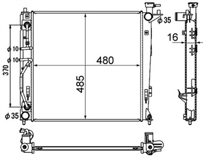 MAHLE ORIGINAL CR 1892 000S Číslo výrobce: 376790451. EAN: 4057635101141.