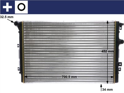 MAHLE ORIGINAL CR 2032 000S Číslo výrobce: 376901021. EAN: 4057635102766.