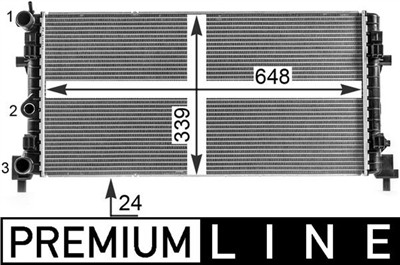 MAHLE ORIGINAL CR 2082 000P Číslo výrobce: 376902011. EAN: 4057635103213.