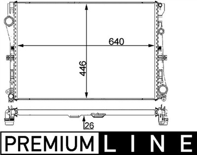 MAHLE ORIGINAL CR 2101 000P Číslo výrobce: 376908101. EAN: 4057635103435.