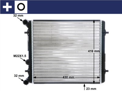 MAHLE ORIGINAL CR 367 000S Číslo výrobce: 376713774. EAN: 4057635084222.