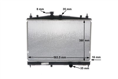 MAHLE ORIGINAL CR 856 000S Číslo výrobce: 376735381. EAN: 4057635090377.