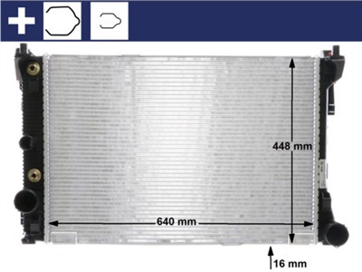 MAHLE ORIGINAL CR 988 000S Číslo výrobce: 376749554. EAN: 4057635091831.