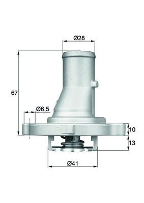 MAHLE ORIGINAL TI 68 87D Číslo výrobce: 70808523. EAN: 4250192993994.