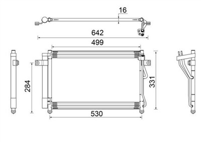 MAHLE ORIGINAL AC 679 000S Číslo výrobce: 351318071. EAN: 4057635025652.