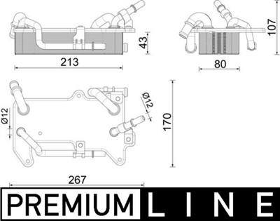 MAHLE ORIGINAL CLC 284 000P Číslo výrobce: 72523138. EAN: 4057635188968.