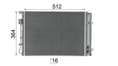 MAHLE ORIGINAL AC 1056 000S Číslo výrobce: 72529232. EAN: 4057635199681.