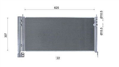 MAHLE ORIGINAL AC 987 000S Číslo výrobce: 72513067. EAN: 4057635174374.