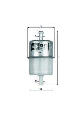 MAHLE ORIGINAL KL 11 OF Číslo výrobce: 77637887. EAN: 4009026002667.