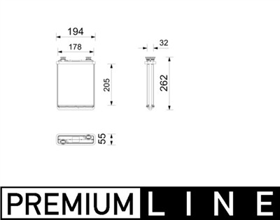 MAHLE ORIGINAL AH 357 000P Číslo výrobce: 72574957. EAN: 4057635243902.