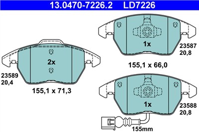 ATE 13.0470-7226.2 Číslo výrobce: LD7226. EAN: 4006633347075.