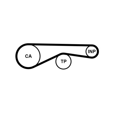 CONTITECH CT1194 Číslo výrobce: CHDR 819 9,525M 24. EAN: 4010858148249.