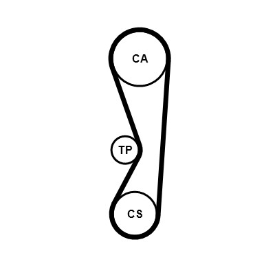 CONTITECH CT898 Číslo výrobce: CT 898. EAN: 4010858023805.