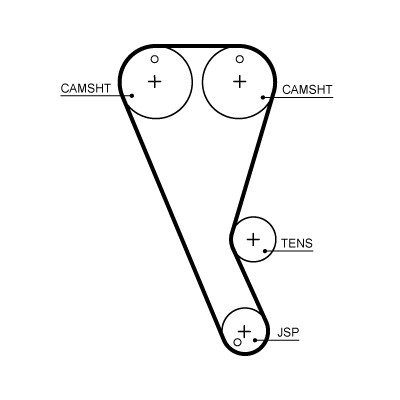 GATES K01T372HOB Číslo výrobce: 788311695. EAN: 5400608742701.