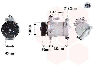 VAN WEZEL 1701K708 EAN: 5410909861155.