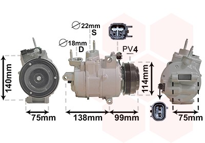 VAN WEZEL 1801K704 EAN: 5410909665531.