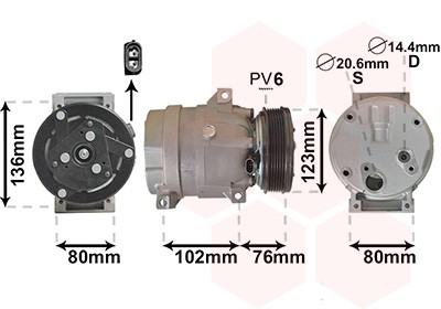 VAN WEZEL 4300K069 EAN: 5410909293307.
