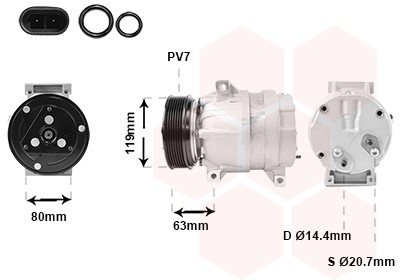 VAN WEZEL 4300K440 EAN: 5410909422448.