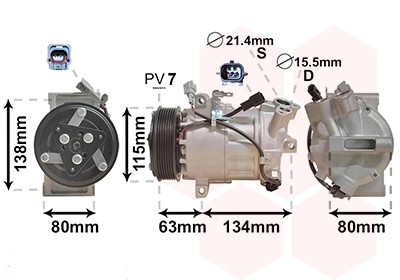 VAN WEZEL 4301K703 EAN: 5410909577766.