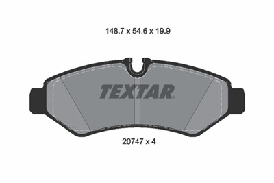 TEXTAR 2074701 Číslo výrobce: 20747. EAN: 4019722536908.