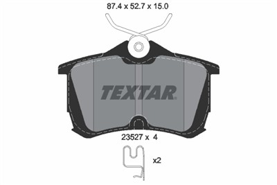 TEXTAR 2352701 Číslo výrobce: 23527. EAN: 4019722243219.