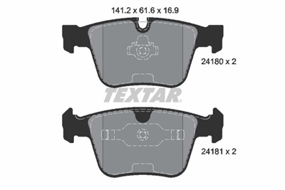 TEXTAR 2418001 Číslo výrobce: 24180. EAN: 4019722416293.