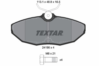 TEXTAR 2419001 Číslo výrobce: 24190. EAN: 4019722279232.
