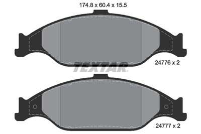 TEXTAR 2477601 Číslo výrobce: 24776. EAN: 4019722375996.