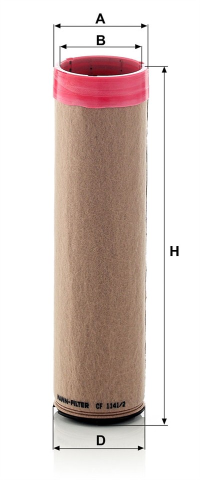 MANN-FILTER CF 1141/2 EAN: 4011558016401.