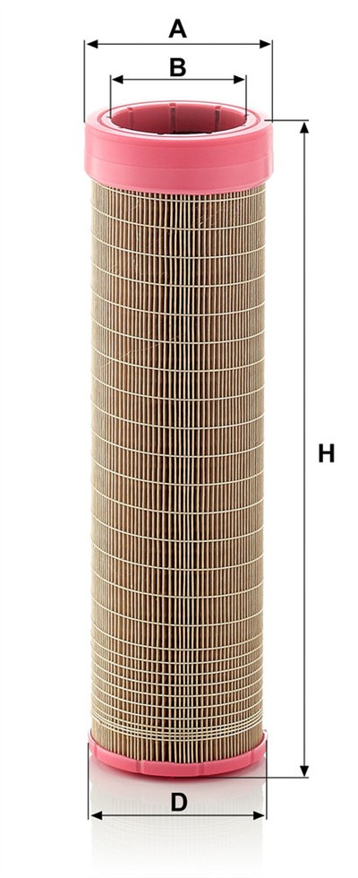 MANN-FILTER CF 14 145/2 EAN: 4011558017392.
