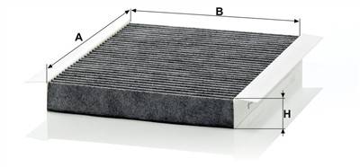 MANN-FILTER CUK 2680 EAN: 4011558403607.