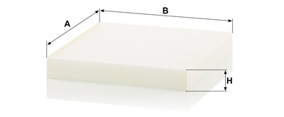 MANN-FILTER CU 23 019 EAN: 4011558088583.