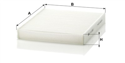 MANN-FILTER CU 2533-2 EAN: 4011558017637.