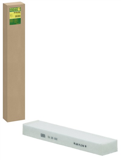 MANN-FILTER CU 26 002 EAN: 4011558580032.
