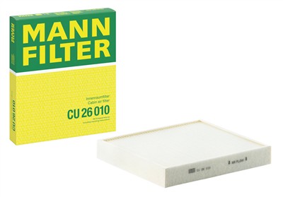 MANN-FILTER CU 26 010 EAN: 4011558023843.