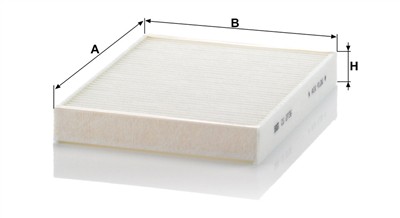 MANN-FILTER CU 2736-2 EAN: 4011558008949.